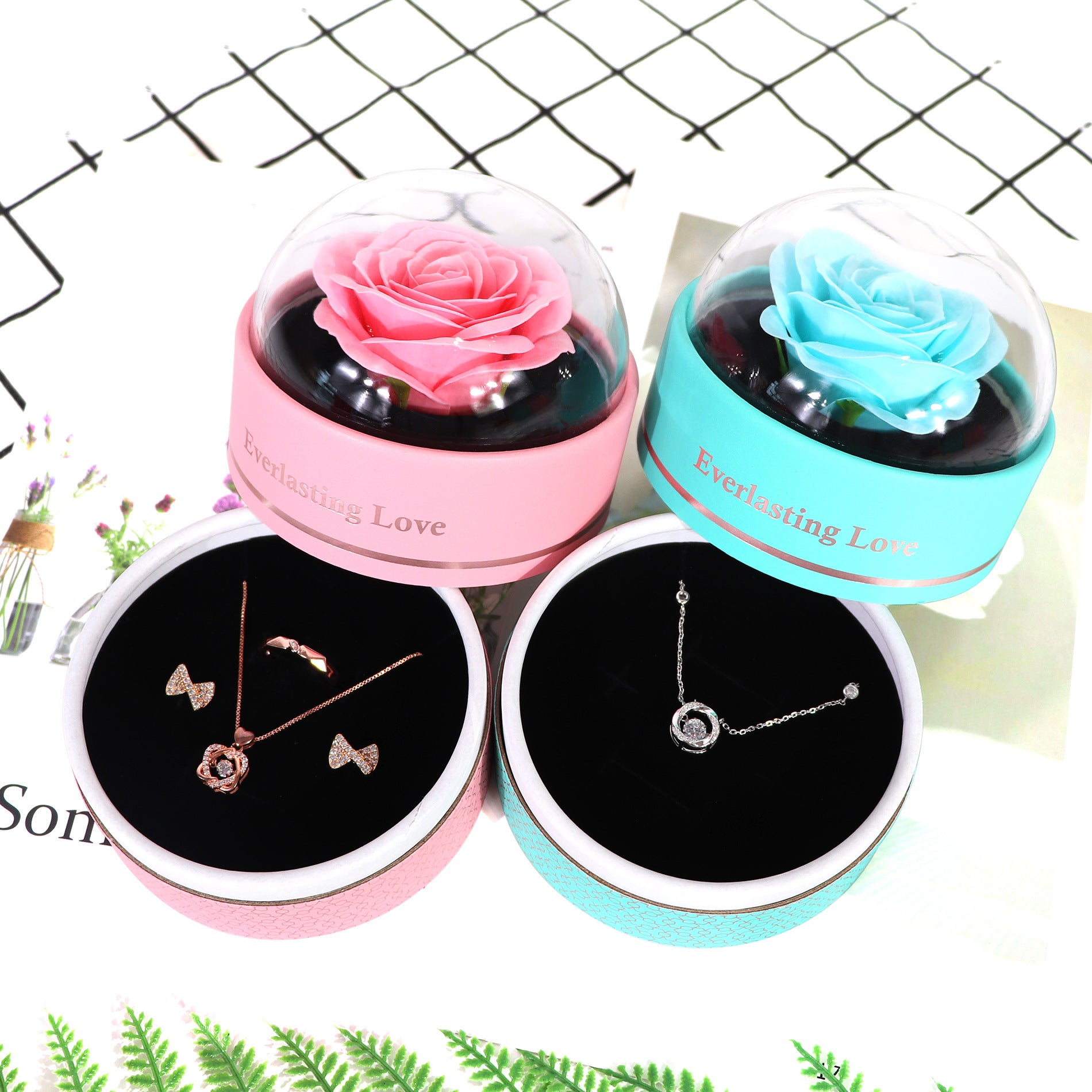 Gift Box Round Jewelry Box Christmas Gift